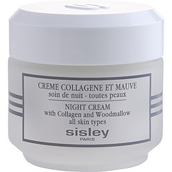 Botanical Night Cream With Collagen & Woodmallow --50ml/1.6oz