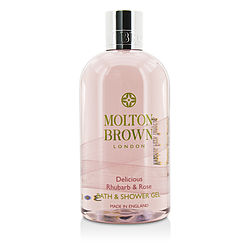 Delicious Rhubarb & Rose Bath & Shower Gel --300ml/10oz