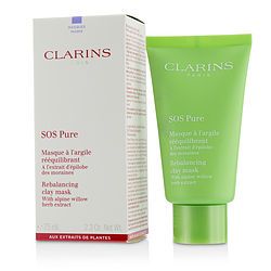 Sos Pure Rebalancing Clay Mask With Alpine Willow - Combination To Oily Skin --75ml/2.3oz
