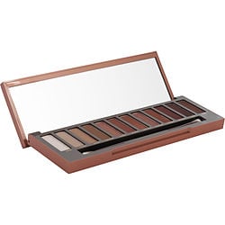 Urban Decay Naked Heat Palette: 12x Eyeshadow, 1x Doubled Ended Blending / Detailed Crease Brush --- By Urban Decay