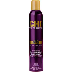 Deep Brilliance Olive & Monoi Optimum Finish Flexible Hold Hairspray 10 Oz