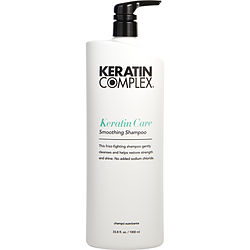 Keratin Care Smoothing Shampoo 33.8 Oz (new White Packaging)