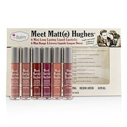 Thebalm Meet Matt(e) Hughes 6 Mini Long Lasting Liquid Lipsticks Kit - Vol.1 --6x1.2ml/0.04oz By Thebalm