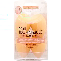 Real Techniques Miracle Complexion Sponge --4pcs By Real Techniques