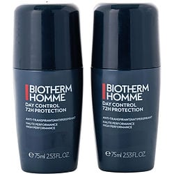 Biotherm Homme Day Control 72 Hours Deodorant Roll-on Anti-transpirant Duo --2x75ml/2.53oz