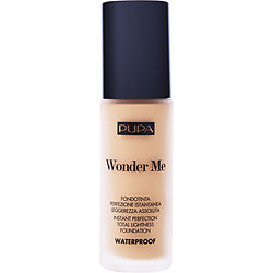 Pupa Milano Wonder Me Instant Perfection Total Lightnees Foundation Waterproof - # 025 Natural Beige --30ml/1oz By Pupa Milano