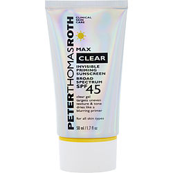 Max Clear Invisible Priming Sunscreen Broad Spectrum Spf 45 --50ml/1.7oz