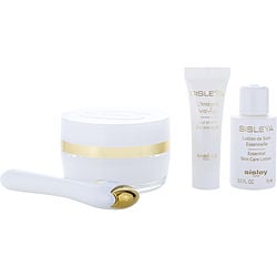 Sisleya L'integral Anti-age Eye And Lip Contour Cream Discovery Set: Sisleya L'integral Anti-age Eye And Lip Contour Cream 15ml + Sisleya Essential Skin Care Lotion 15ml + L'integral Anti-age 4ml + Massage Tool --4pcs