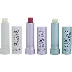 Tint, Mint & Treat Lip Kit: Sugar Rose Tinted Lip Balm + Sugar Mint Rush Freshening Lip Treatment + Sugar Advanced Therapy Treatment Lip Balm --3x2.2g/0.07oz