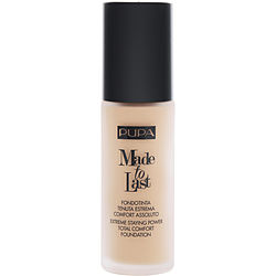 Pupa Milano Made To Last Extreme Staying Power Total Comfort Foundation Spf 10 - #050 Sand Beige --30ml/1oz By Pupa Milano
