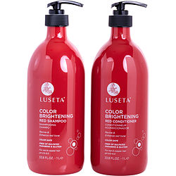 Color Brightening Red Shampoo And Conditioner 33.8 Oz