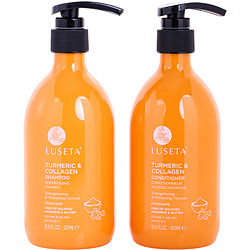 Turmeric & Collagen Shampoo And Conditioner Set 16.9 Oz