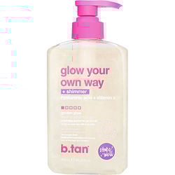 Clear Self Tan Gel - Glow Your Own Way Shimmer --473ml/16oz