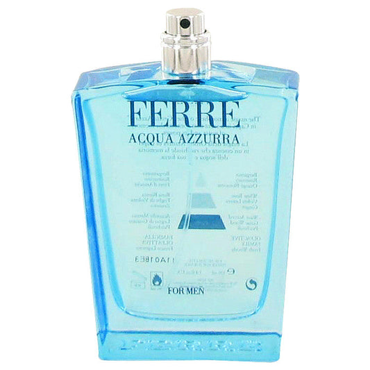 Ferre Acqua Azzurra by Gianfranco Ferre Eau De Toilette Spray (Tester) 3.4 oz for Men