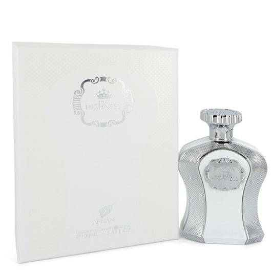 His Highness White VII by Afnan Eau De Parfum Spray 3.4 oz for Men