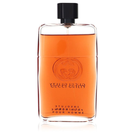 Gucci Guilty Absolute by Gucci Eau De Parfum Spray (unboxed) 3 oz for Men