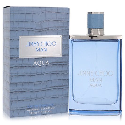 Jimmy Choo Man Aqua by Jimmy Choo Eau De Toilette Spray 3.3 oz for Men