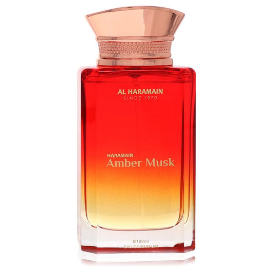 Al Haramain Amber Musk by Al Haramain Eau De Parfum Spray (Unisex Unboxed) 3.3 oz for Men