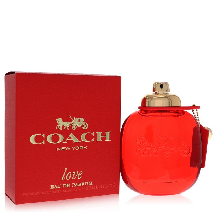 Coach Love by Coach Eau De Parfum Spray (red packaging) 3 oz for Women