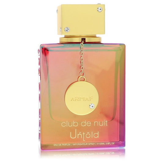 Club De Nuit Untold by Armaf Eau De Parfum Spray (Unisex Unboxed) 3.6 oz for Women