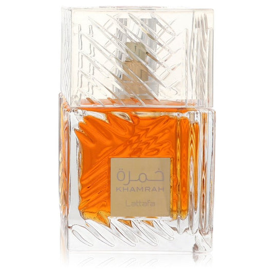 Lattafa Khamrah by Lattafa Eau De Parfum Spray (Unisex Unboxed) 3.4 oz for Men