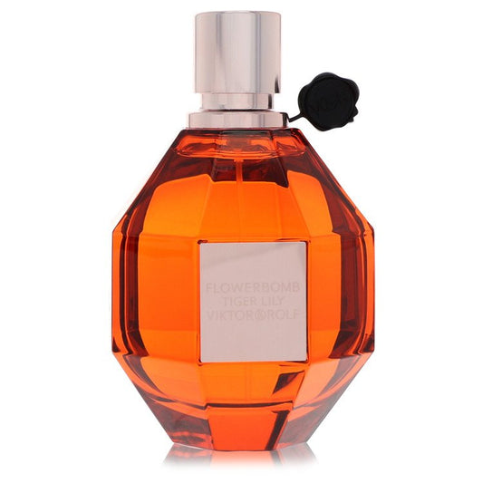 Flowerbomb Tiger Lily by Viktor & Rolf Eau De Parfum Spray (Unboxed) 3.4 oz for Women