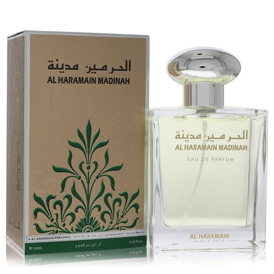 Al Haramain Madinah by Al Haramain Eau De Parfum Spray (Unisex Unboxed) 3.33 oz for Women