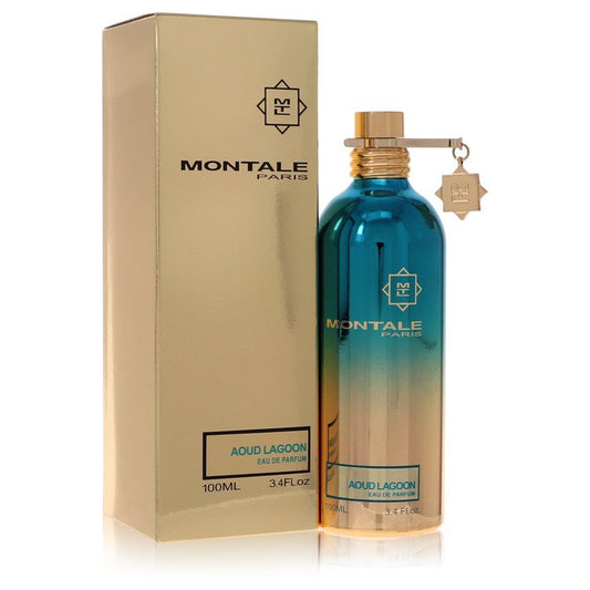 Montale Aoud Lagoon by Montale Eau De Parfum Spray (Unisex Unboxed) 3.4 oz for Women