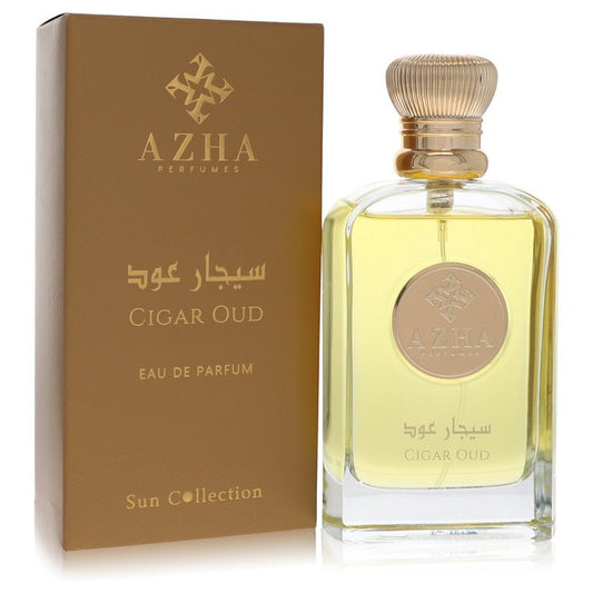 Azha Cigar Oud by Azha Eau De Parfum Spray (Unboxed) 3.3 oz for Men