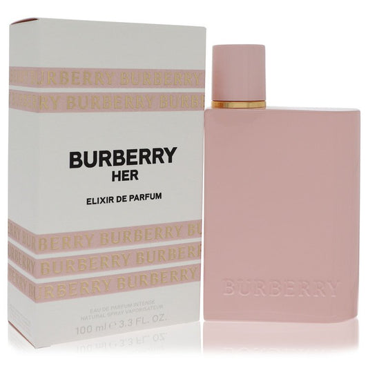 Burberry Her Elixir by Burberry Eau De Parfum Intense Spray (Unboxed) 3.4 oz for Women