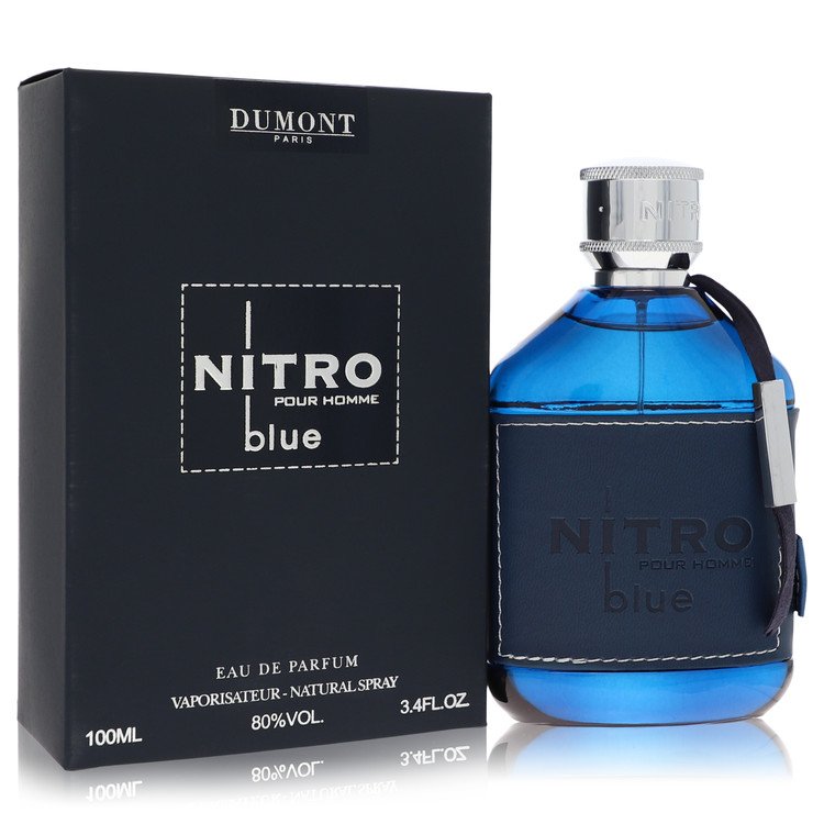 Dumont Nitro Blue by Dumont Paris Eau De Parfum Spray (Unboxed) 3.4 oz for Men