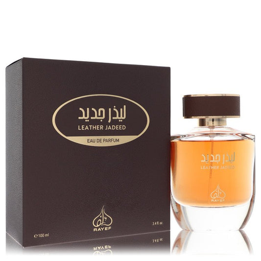 Rayef Leather Jadeed by Rayef Eau De Parfum Spray (Unisex Unboxed) 3.4 oz for Men