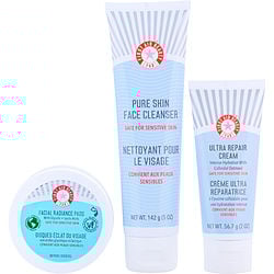 Fab Faves Kit - Facial Radiance Pads 28 Pads + Ultra Repair Cream 2 Oz + Face Cleanser 5 Oz --3 Pcs