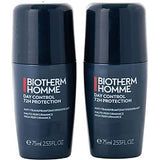 Biotherm Homme Day Control 72 Hours Deodorant Roll-on Anti-transpirant Duo --2x75ml/2.53oz