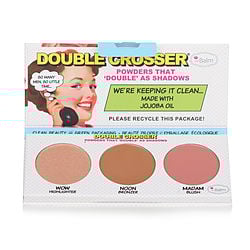 Thebalm Double Crosser (highlighter, Bronzer & Blush)  --8.5g/0.29oz By Thebalm