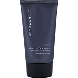 Homme Charcoal Face Scrub --125ml/4.2oz