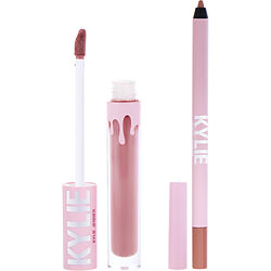 Kylie Jenner Matte Lip Kit: Matte Liquid Lipstick 3ml + Lip Liner 1.1g - # 301 Angel Matte  --2pcs By Kylie Jenner