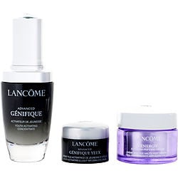 Genifique Serum Set: Advanced Genifique Youth Activating Concentrate 30ml +renergie H.p.n. 300-peptide Cream 15ml + Advanced Genifique Eye Cream 5ml --3pcs