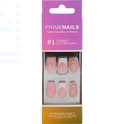 Prime Nails Reusable Nail Set - #c10 Medium Square --30ct By Prime Nails