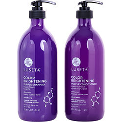 Color Brightening Purple Shampoo And Conditioner Set 33.8 Oz