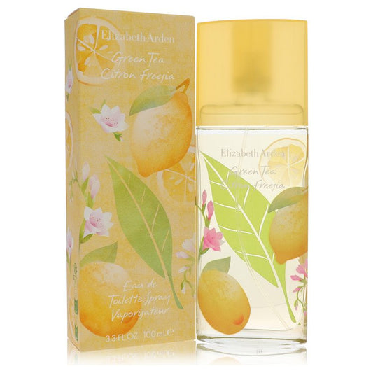 Green Tea Citron Freesia by Elizabeth Arden Eau De Toilette Spray (Unboxed) 3.4 oz for Women